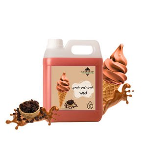 Raisin Ice Cream 5L