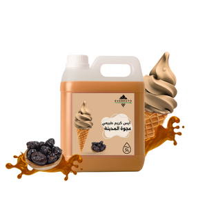 Ajwa Madina Dates Ice Cream 5L