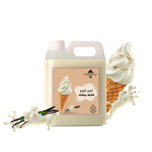 White Vanilla Ice Cream 5L