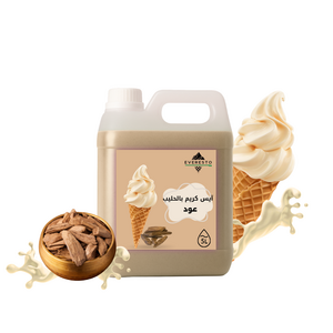 Ice Cream with Oud and Milk 5 Liter
