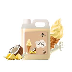 Coconut Pineapple Ice Cream 5 Liter