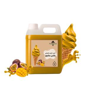 Passion Mango Ice Cream 5 Liter