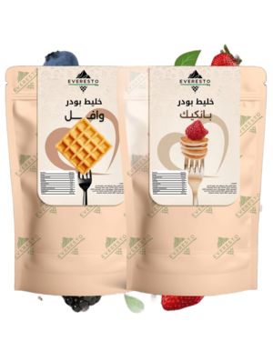 خليط وافل و بان كيك