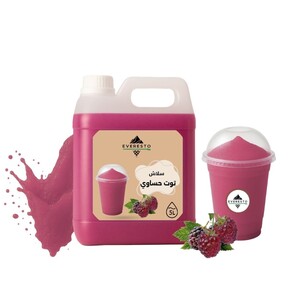 سلاش توت حساوي طبيعي 5 لتر