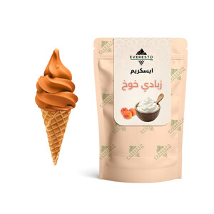 ايسكريم زبادي خوخ 1 كجم