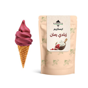 ايسكريم زبادي رمان 1 كجم